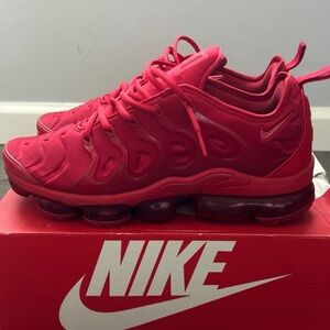 Nike Bold Red Air Max Plus Sneakers
